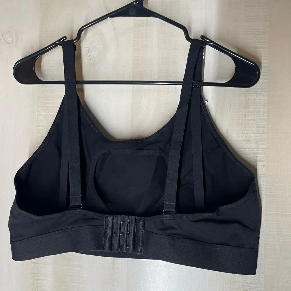 Lupantte black nursing‎ bra, pumping bra new with tags size 2XL